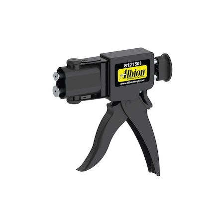 Albion Engineering Co 50ml S-Line Manual Multi-Component Cartridge Gun 1:1, 2:1 S12T50I